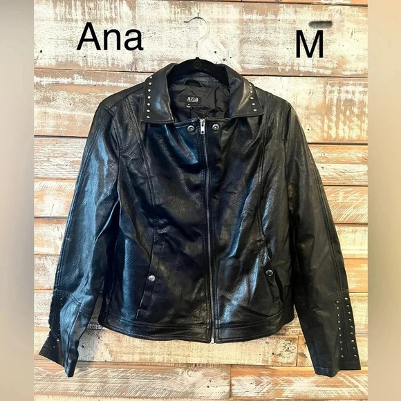 Ana A New Approach womens faux leather coat‎ M. - Picture 1 of 2